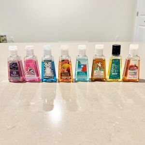 Bath & Body Works PocketBac Hand Sanitizers Lot of 8 Rare Poshmark